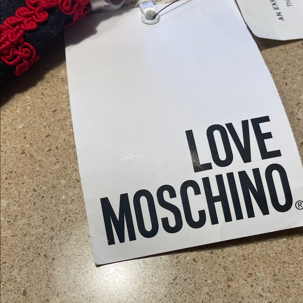 Moschino Dark Denim with Red Stitching - Picture 3 of 16